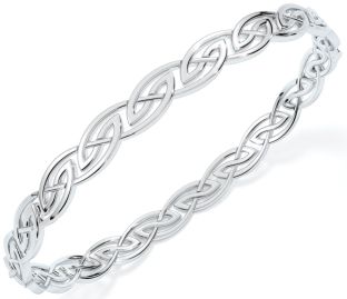 Silver Celtic Bracelet Bangle